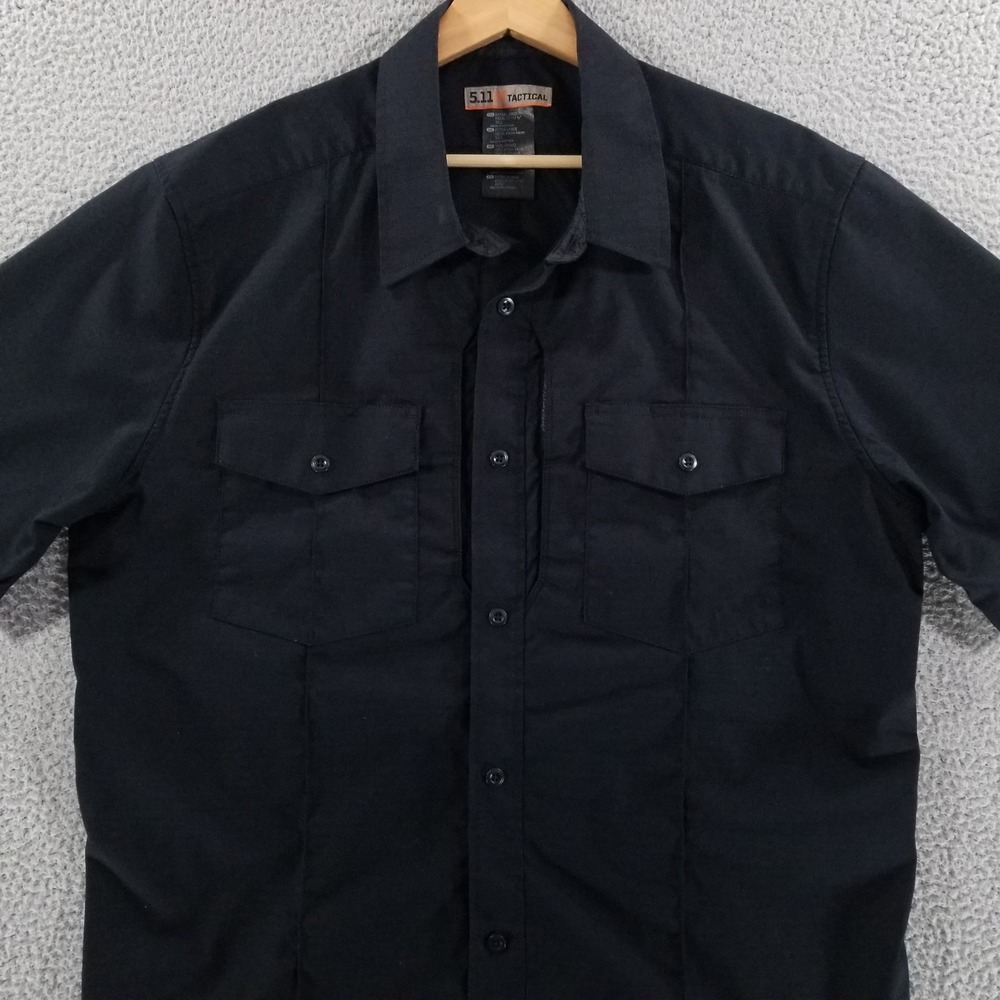 5.11 Tactical Shirt Mens XL TALL Stryke Class B PDU Black Utility Ripstop XLT